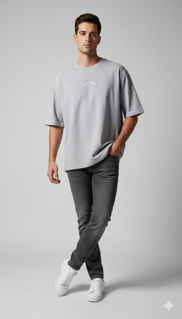 Baggy Half Sleeves | Silver